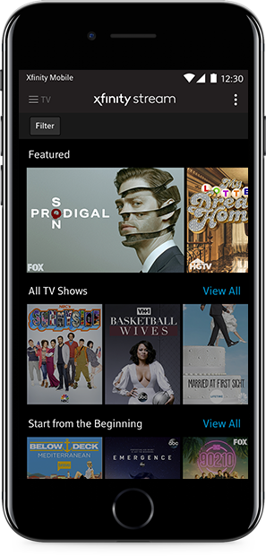 Xfinity Stream TV App